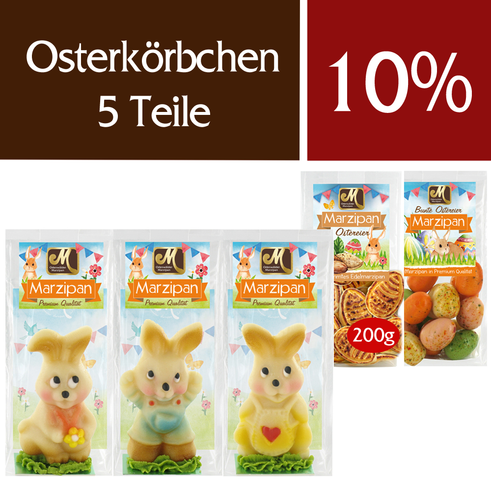 Osterkörbchen 5 Teile
