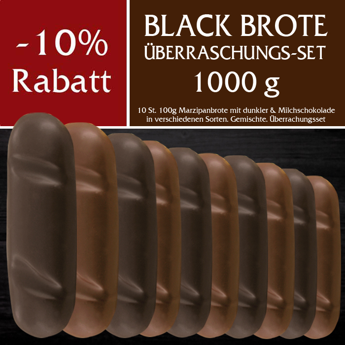 Black Brote ¨Überraschungsset¨ 1000g Black Brote ¨Überraschungsset¨ 1000g