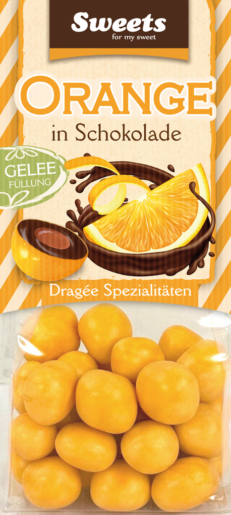 Orangen Dragees Orangen Dragees