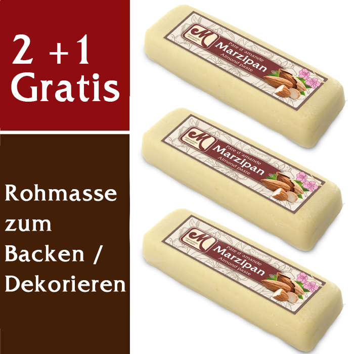 Rohmassen Aktion: 2+1 Gratis