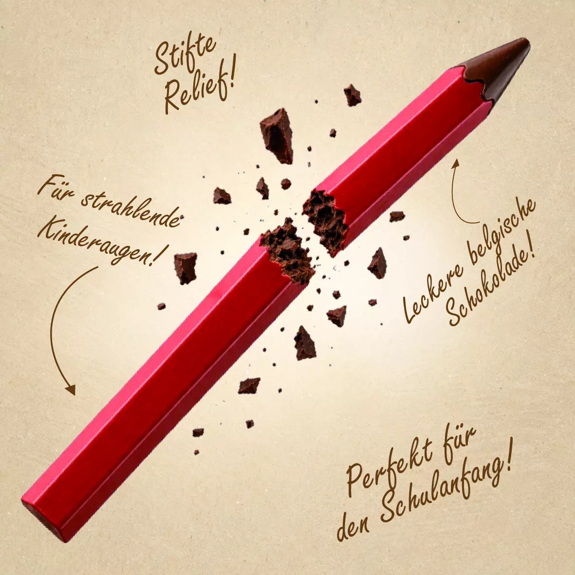 Schokoladen Stifte beschreibung
