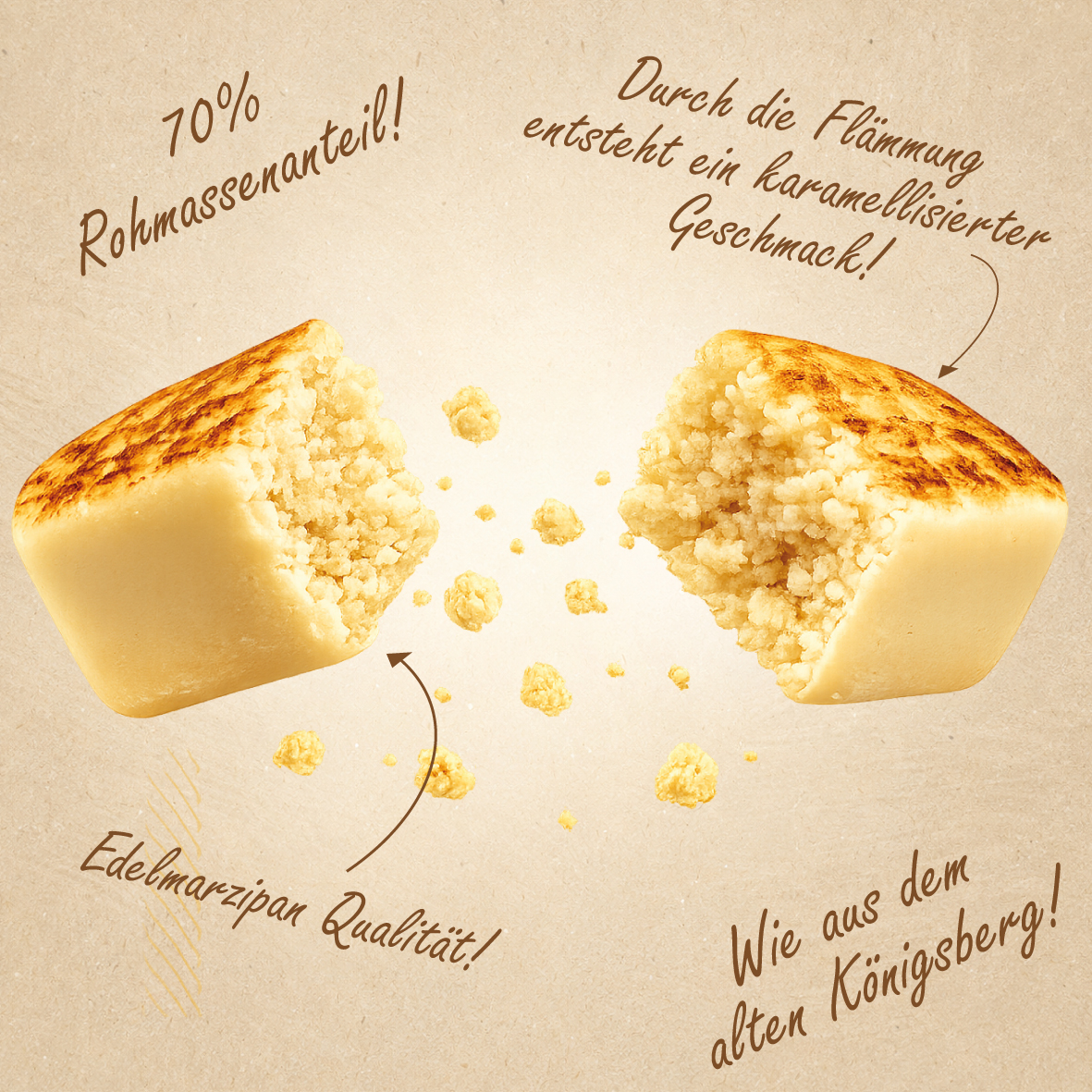 Königsberger Bruch geflämmt