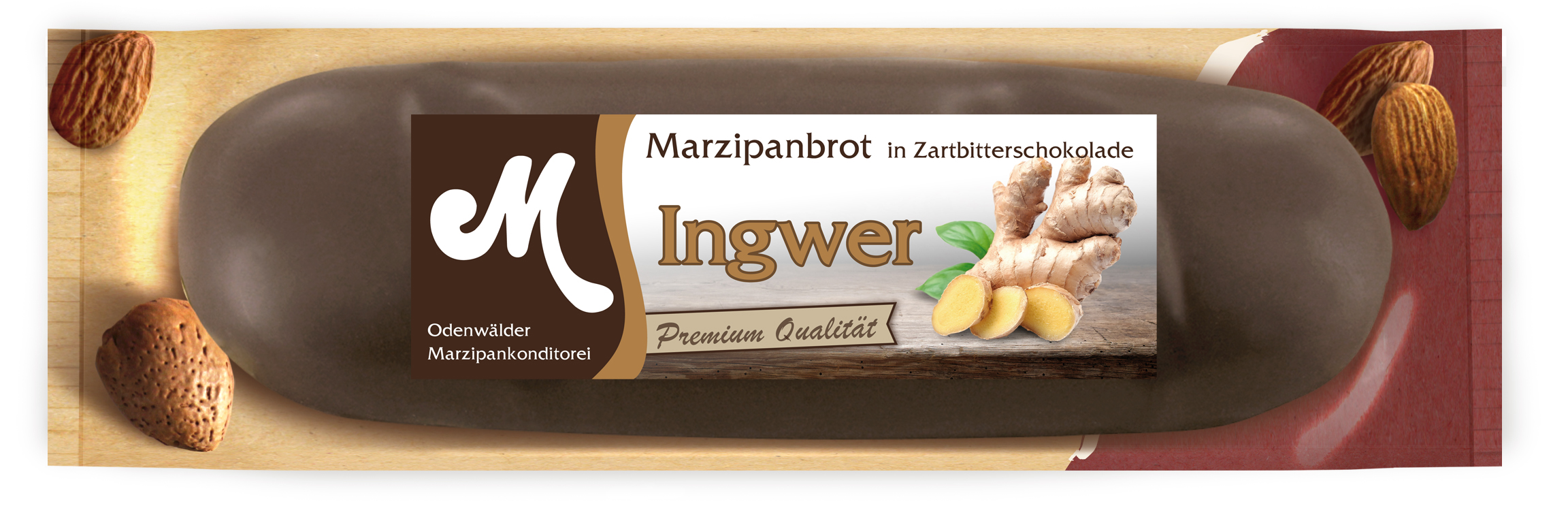 Ingwer Marzipanbrot Ingwer Marzipanbrot