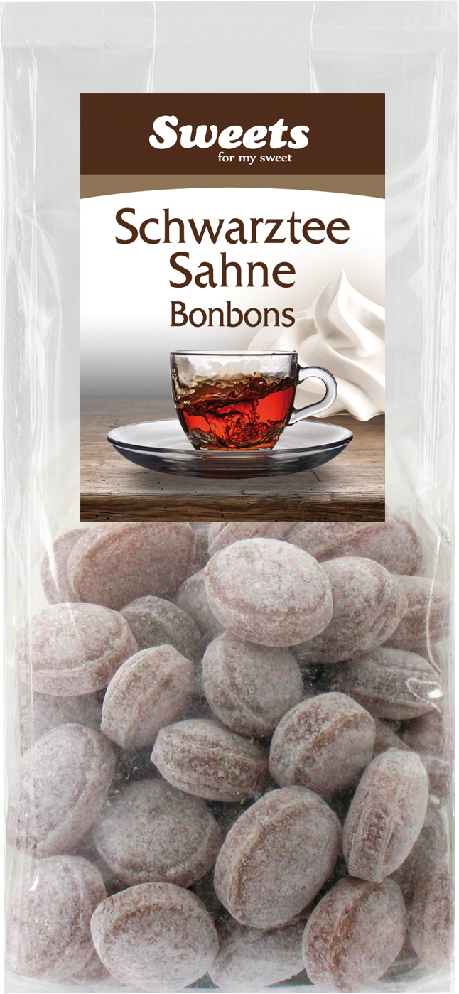 Schwarztee Sahne Bonbons Schwarztee Sahne Bonbons