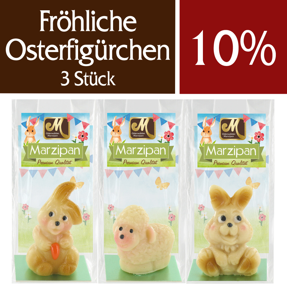 Fröhliche Osterfigürchen Set