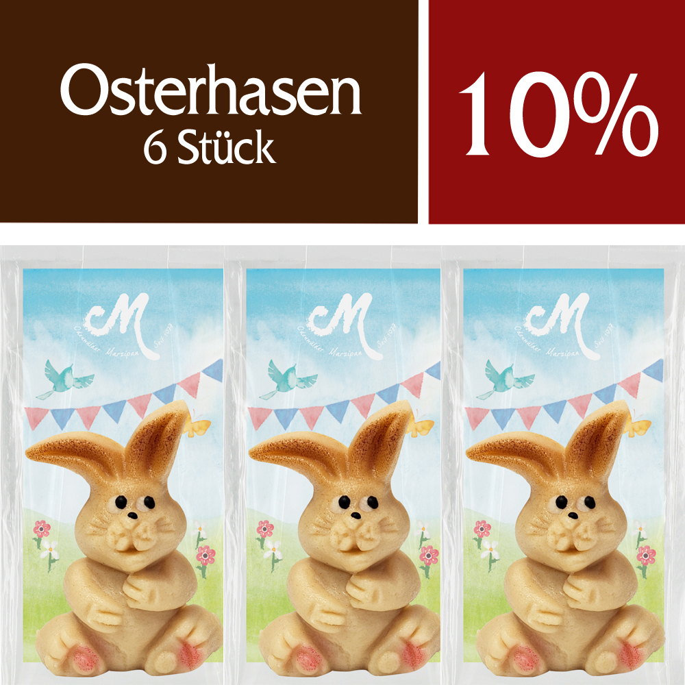 süße Osterhasen Set