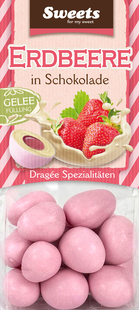 Erdbeer Dragees Erdbeer Dragees