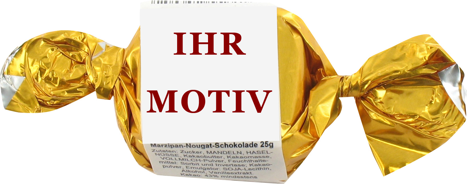 Bussie mit Eigenlogo