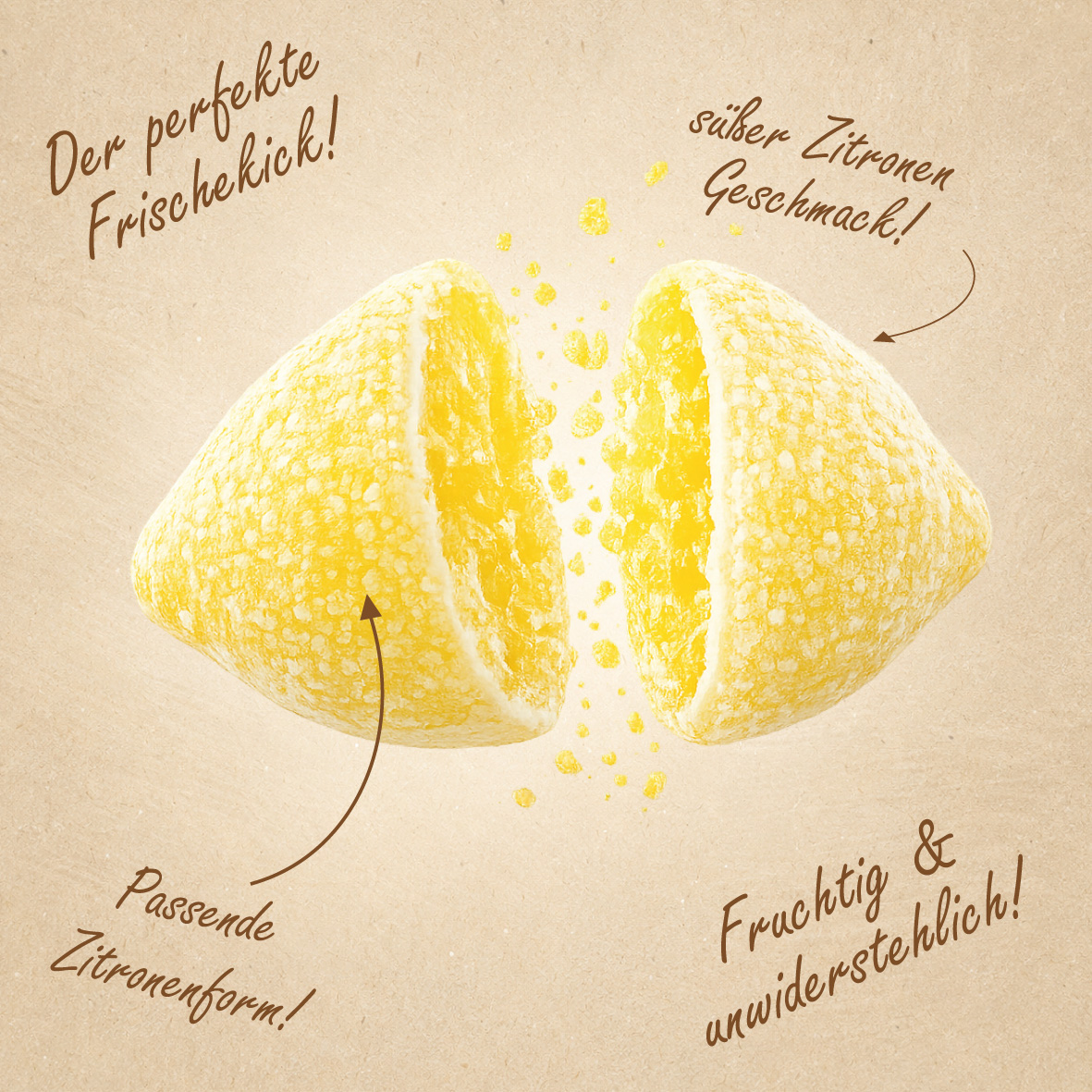 Zitronen Bonbons