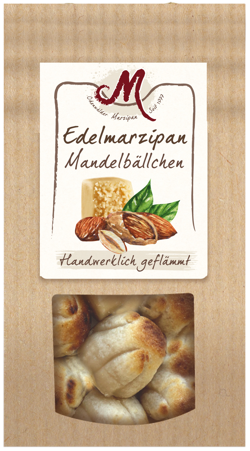 Mandelbällchen geflämmt