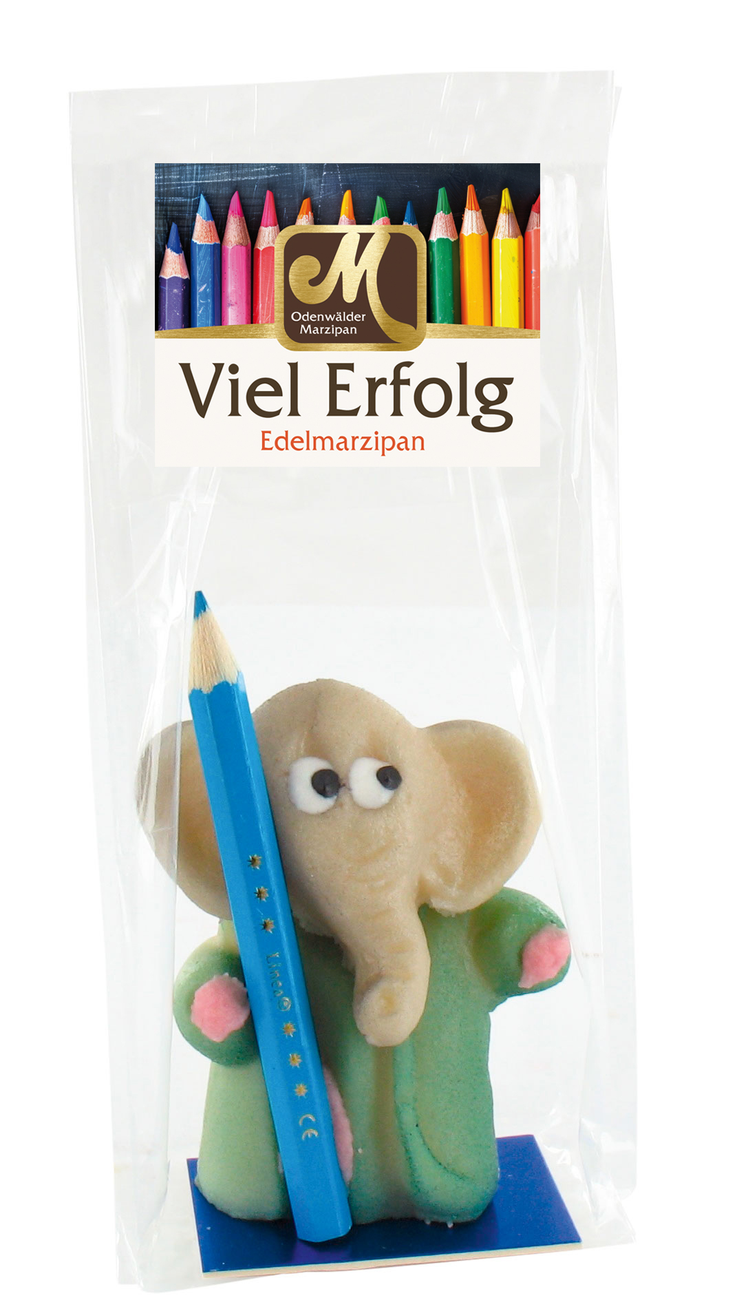 Elefant mit Buntstift