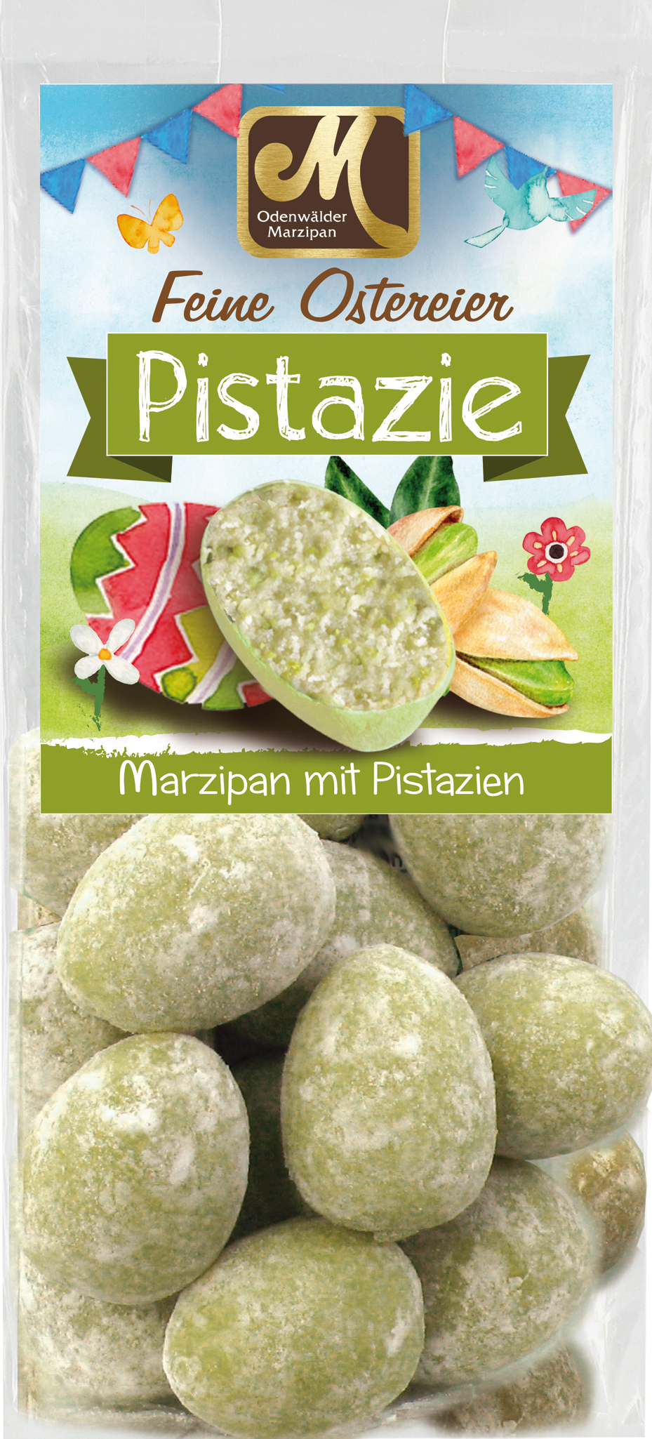 Ostereier mit Pistazie