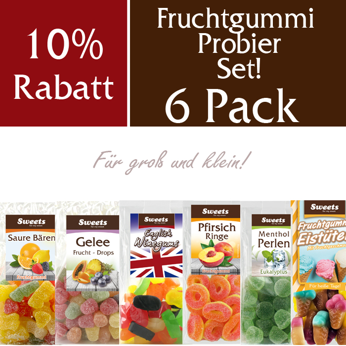 Fruchtgummi Probier Set