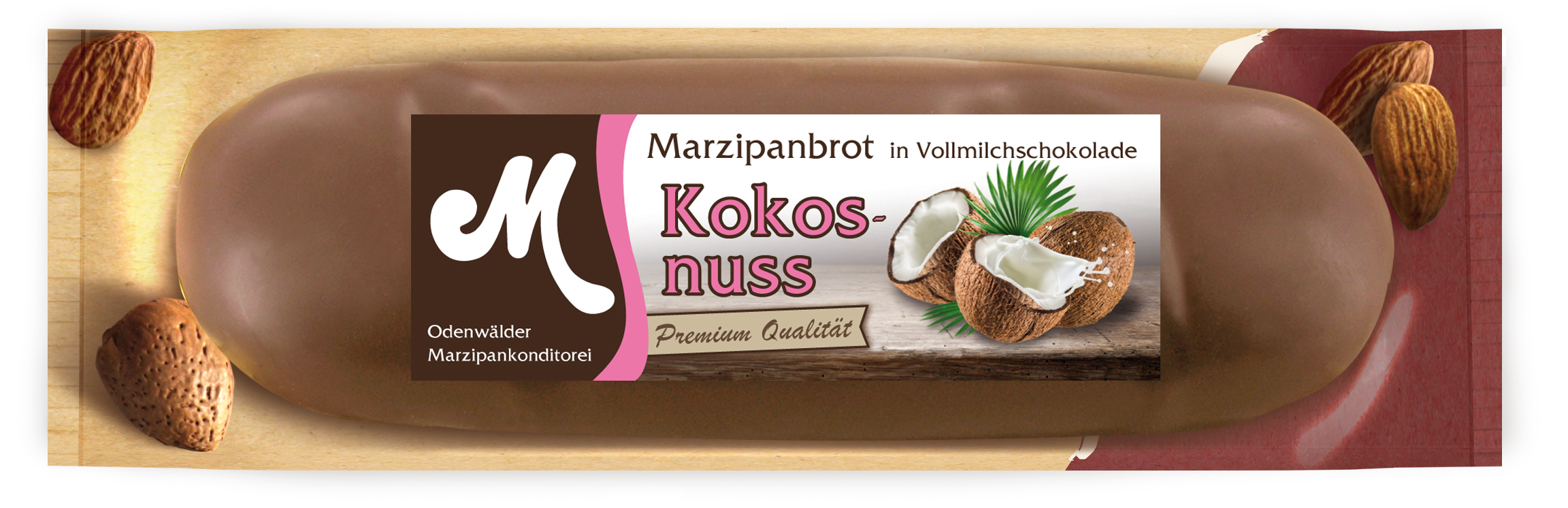 Kokos Marzipanbrot Kokos Marzipanbrot