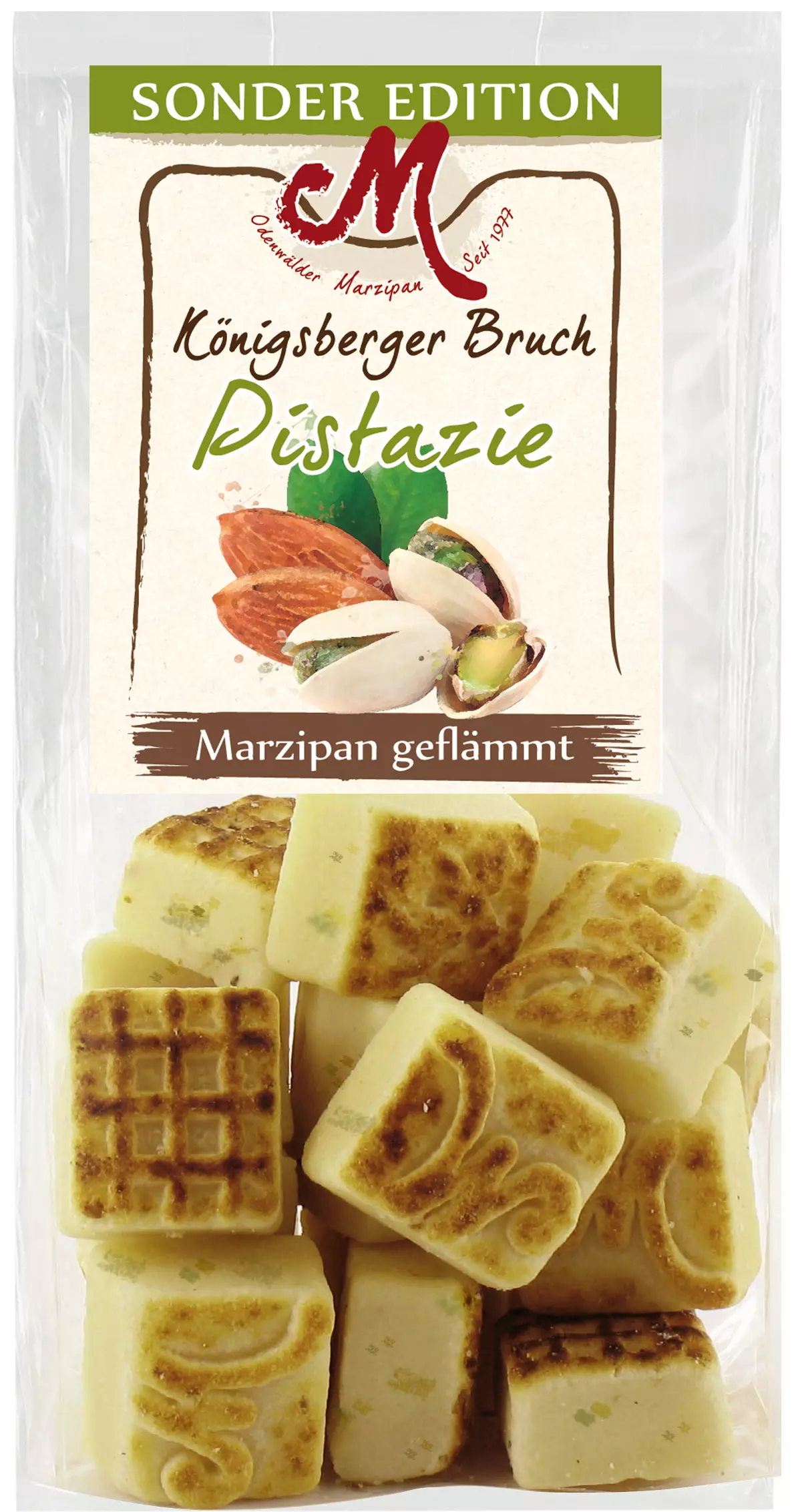 Marzipan Königsberger Bruch Pistazie -Sonderedition-