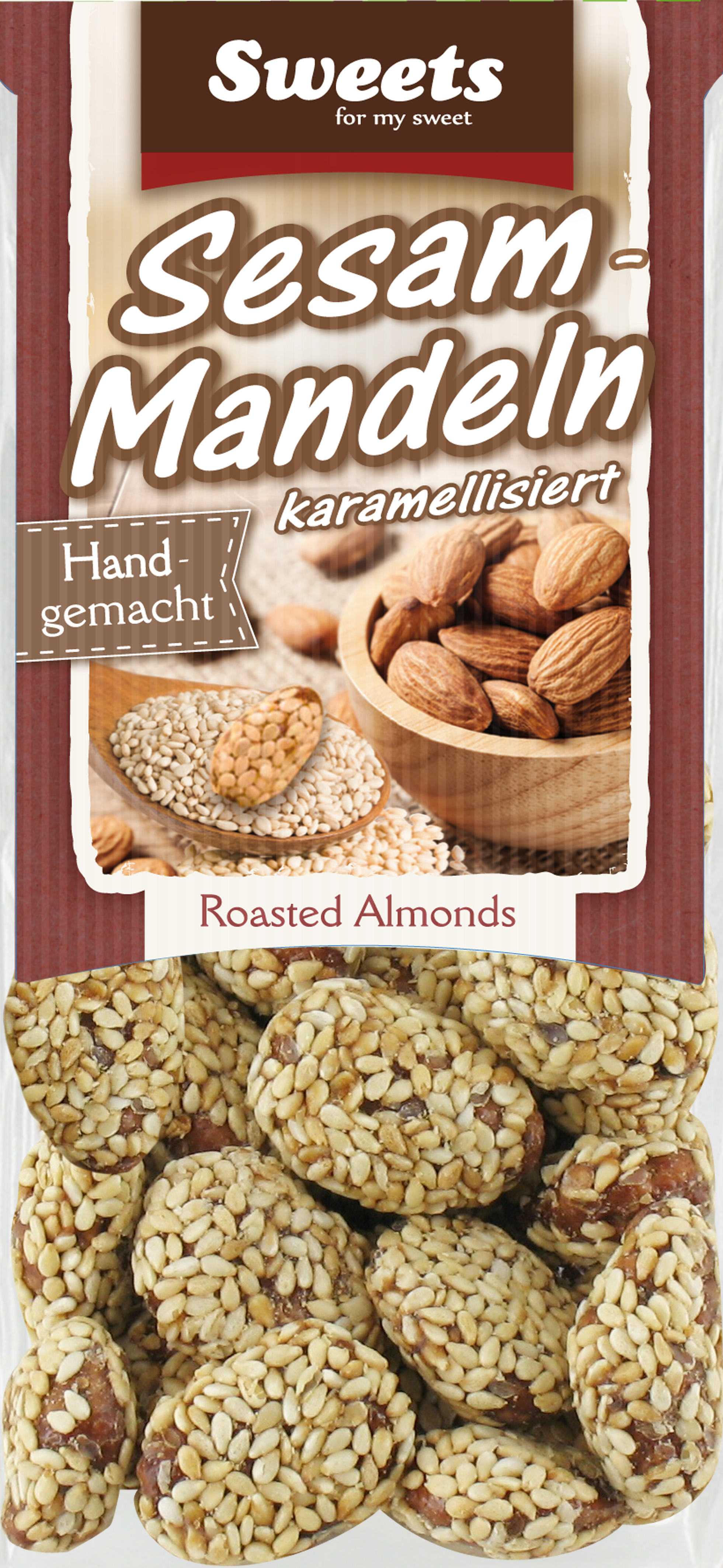 Sesam Mandeln