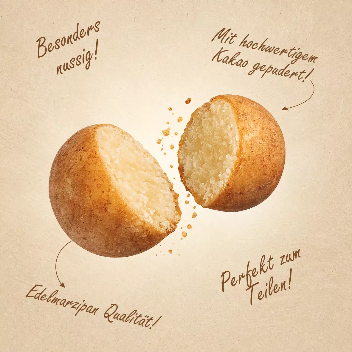 Nougat Marzipan Kartoffeln