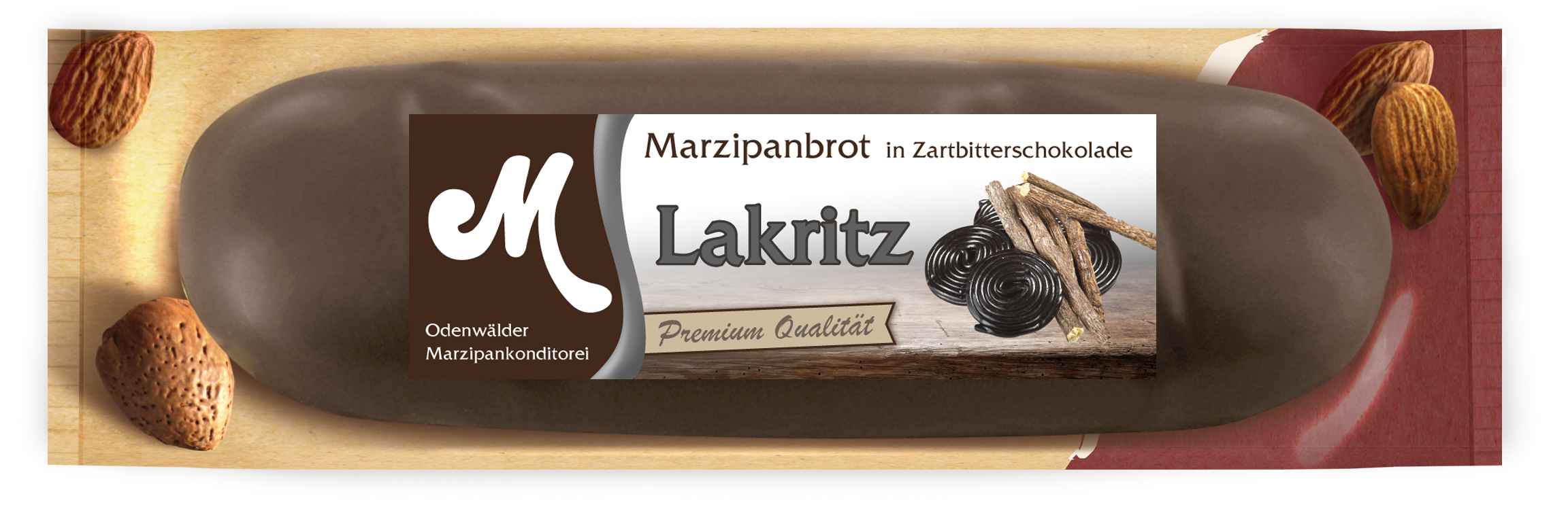 Lakritz Marzipanbrot Lakritz Marzipanbrot