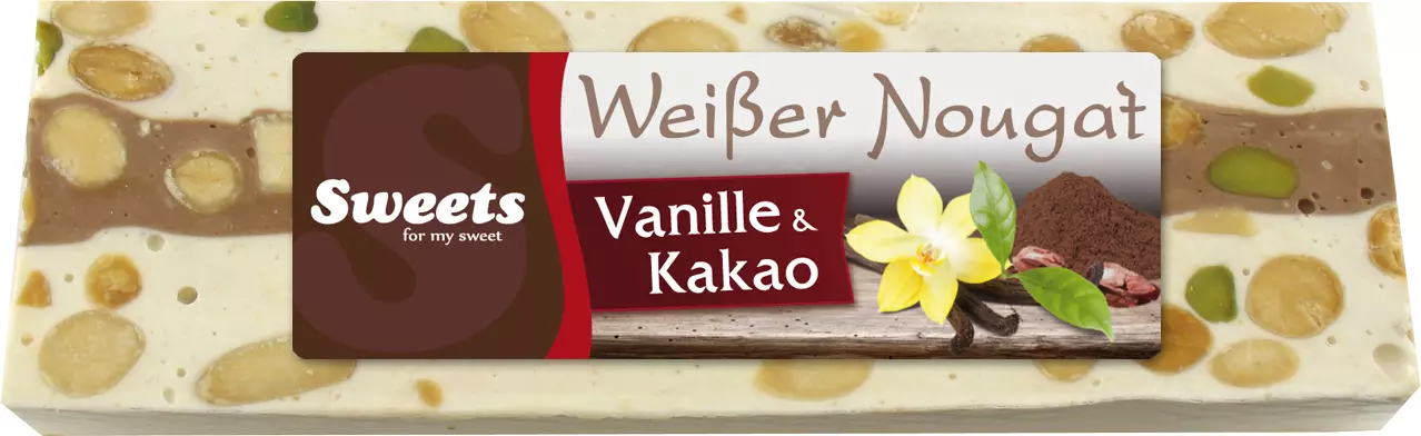 Weißer Nougat Vanille