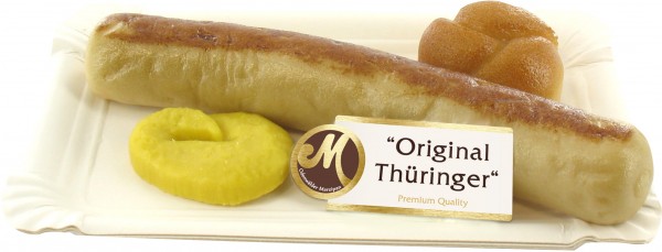 Fried sausage Thuringian style