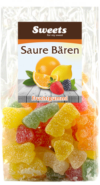 Fruchtgummi ¨Saure Bärchen"