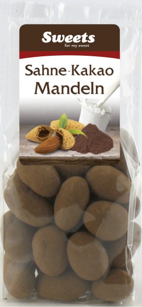 Sahne Kakao Mandeln