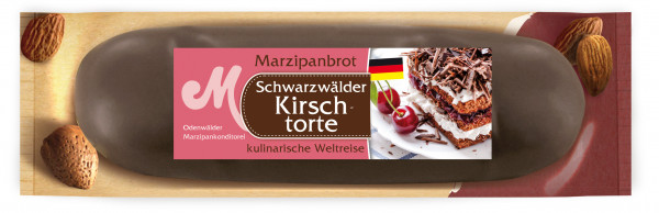 Black Forest Cherry Marzipan loaf