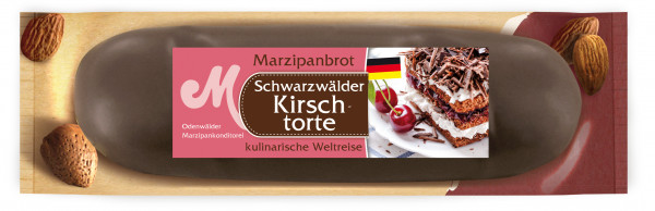 Schwarzwälder Kirsch Marzipanbrot