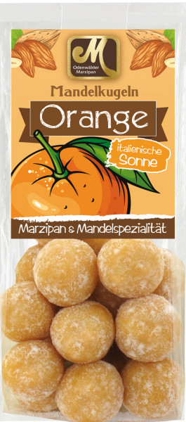 Mandel-Kugeln Orange
