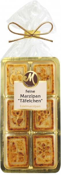 Edelmarzipan ¨Täfelchen¨ geflämmt