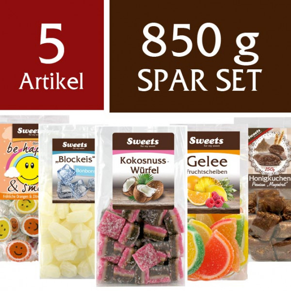 Set summer sweets mix
