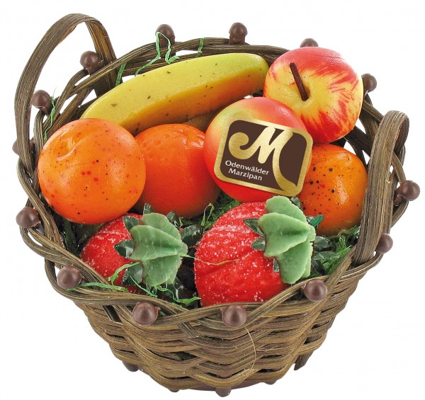 Basket with fruits