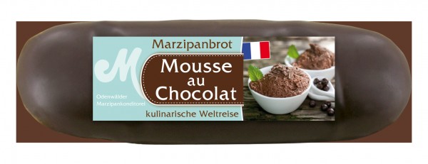 Mousse au Chocolat Marzipanbrot