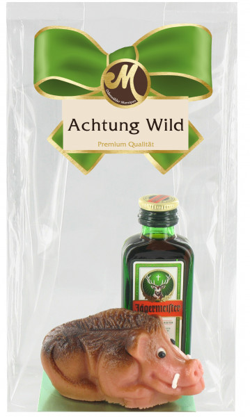 Wild boar with brandy