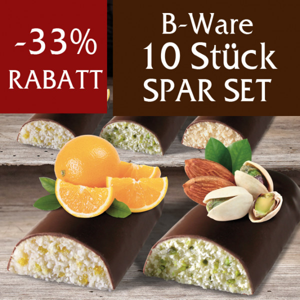 Spar Set B-Ware 10x Riegel & Brote variabel