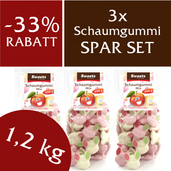 Spar Set Schaumgummi 1,2 kg