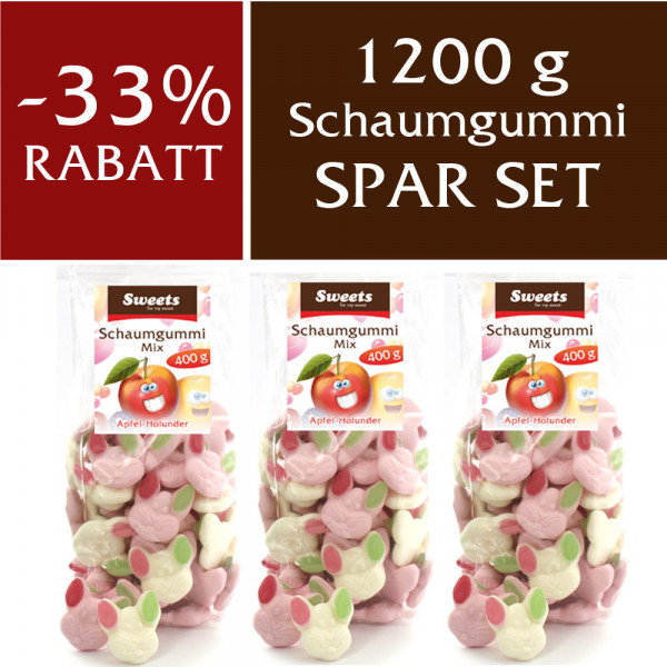 Spar Set Schaumgummi 1,2 kg