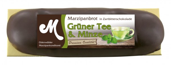 Green Tea & Mint Marzipan loaf