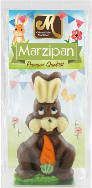 Hase aus Kakao-Marzipan