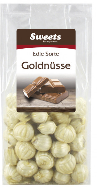 Goldnüsse mit Schokocremefüllung