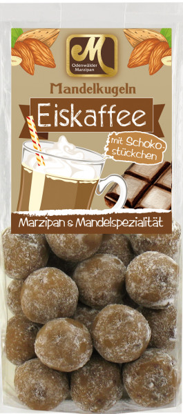 Mandel-Kugeln Eiskaffee