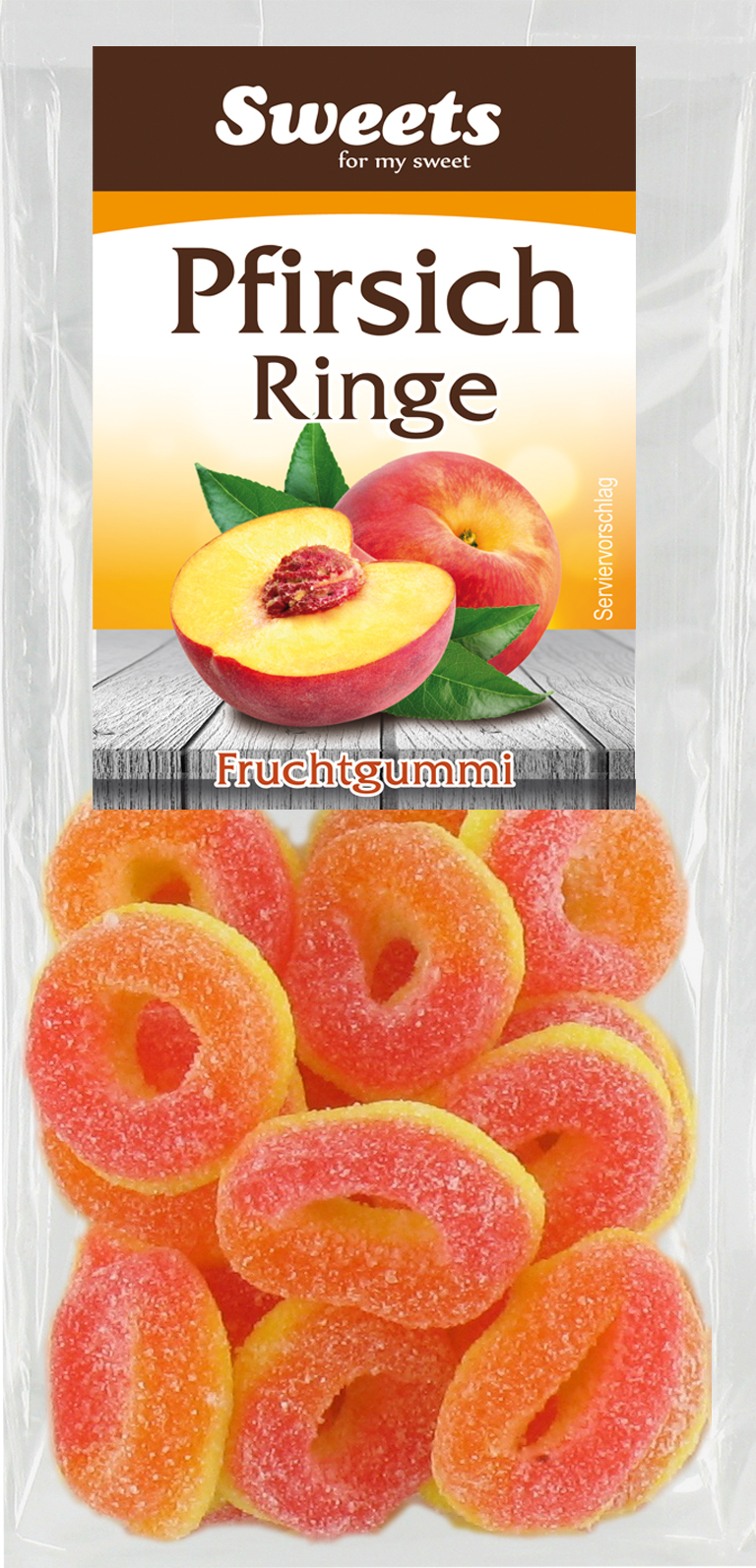 Pfirsich Ringe | Odenwaelder Marzipan
