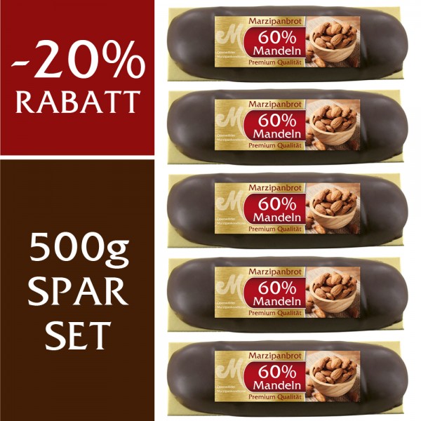 Spar Set Premium Marzipanbrot 60% 500g