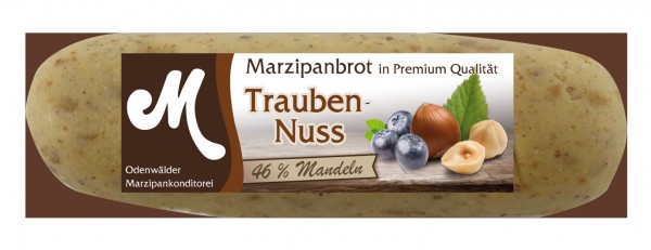 Marzipan Trauben Nuss Brot