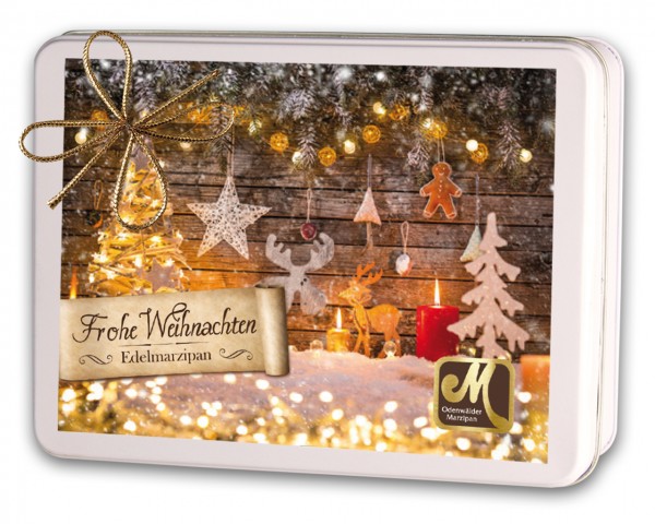Gift tin Christmas