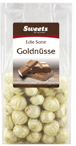 Goldnüsse mit Schokocremefüllung