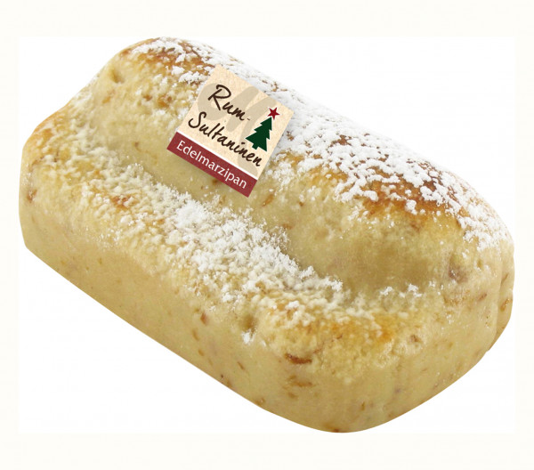 Marzipan "Stollen" with rum-sultanas