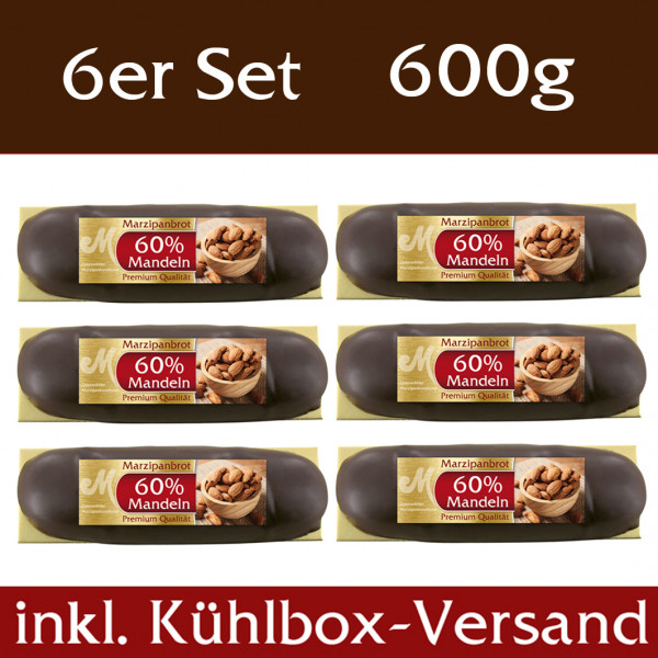 Brot 60% Mandeln 6er Set - Kühlbox Versand