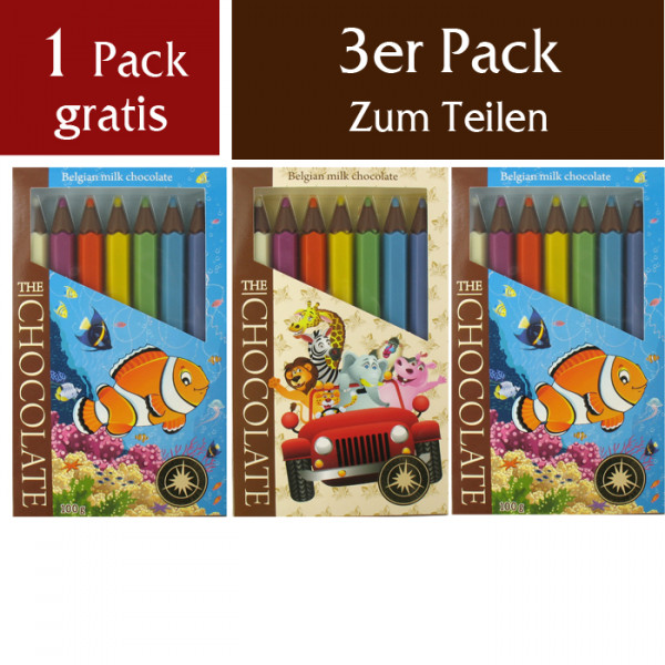 Set Schoko Stifte